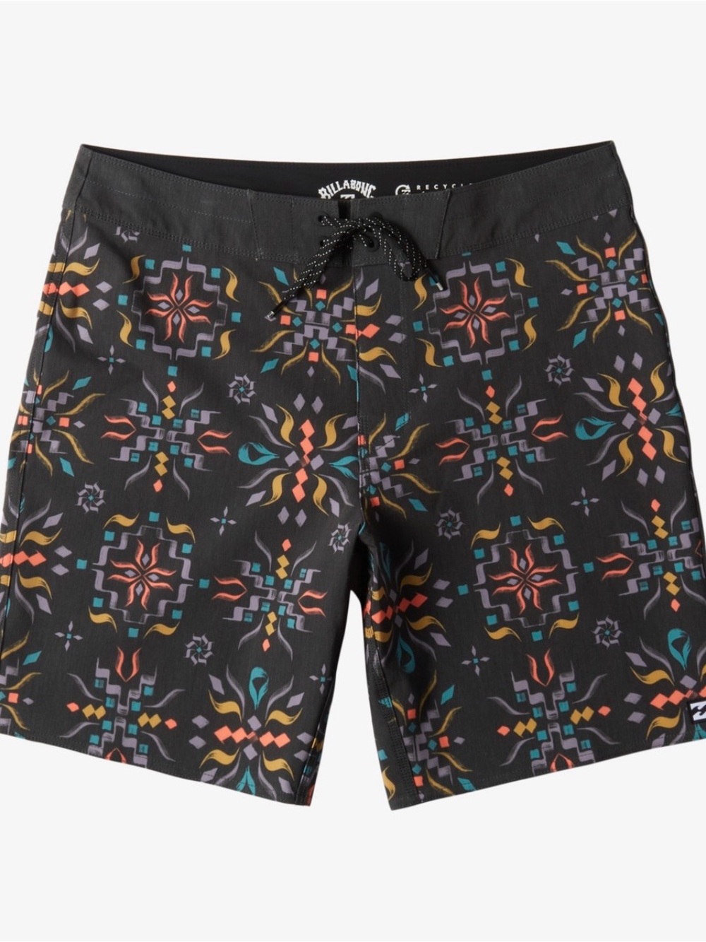 Billabong Good Times Men's Geometric Print Swim Trunks / Board Shorts